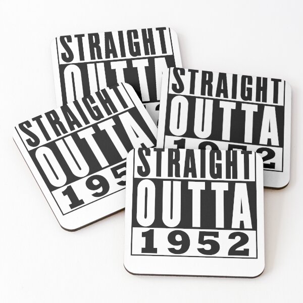 Item preview, Straight Outta 1952 Birthday designed and sold by RandomStuffShop.