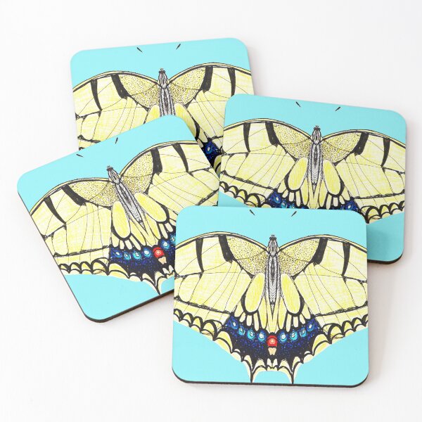 Item preview, butterfly in turquoise designed and sold by stella-matala.