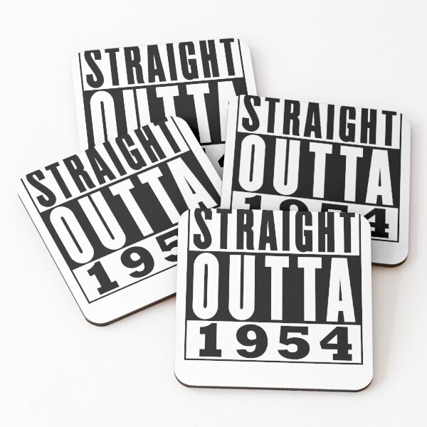 Item preview, Straight Outta 1954 Birthday designed and sold by RandomStuffShop.