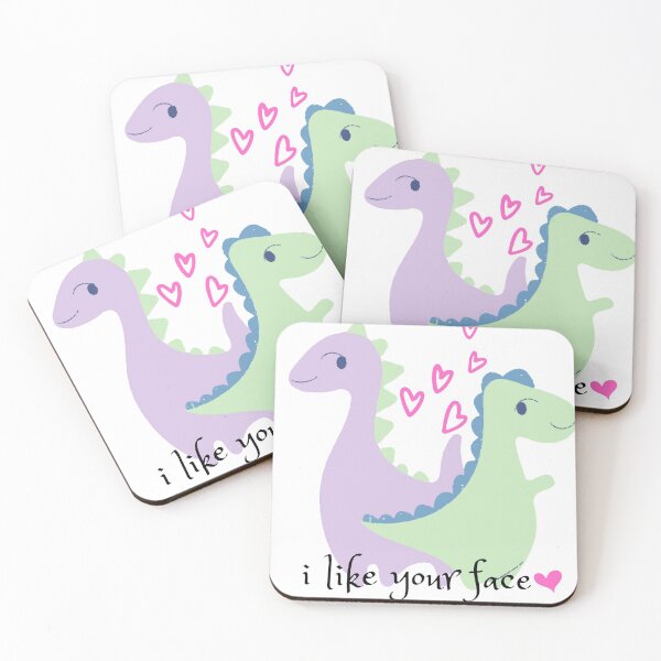 Item preview, dinosaurios enamorados designed and sold by JocelynCrafts.