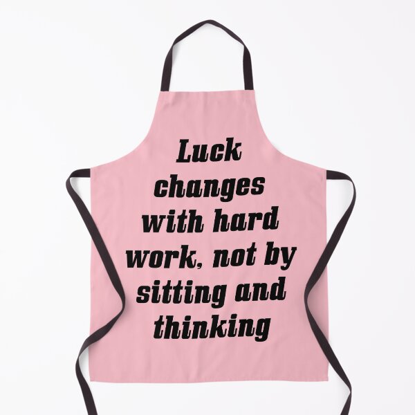 Item preview, Luck Changes With Hard Work-Motivational Quotes For Work designed and sold by sasijaya.