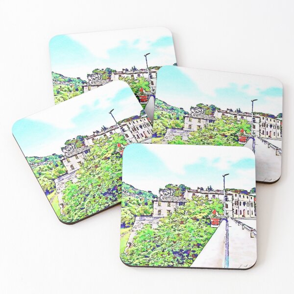 Item preview, Fognano: view buildings with green designed and sold by Giuseppe Cocco.