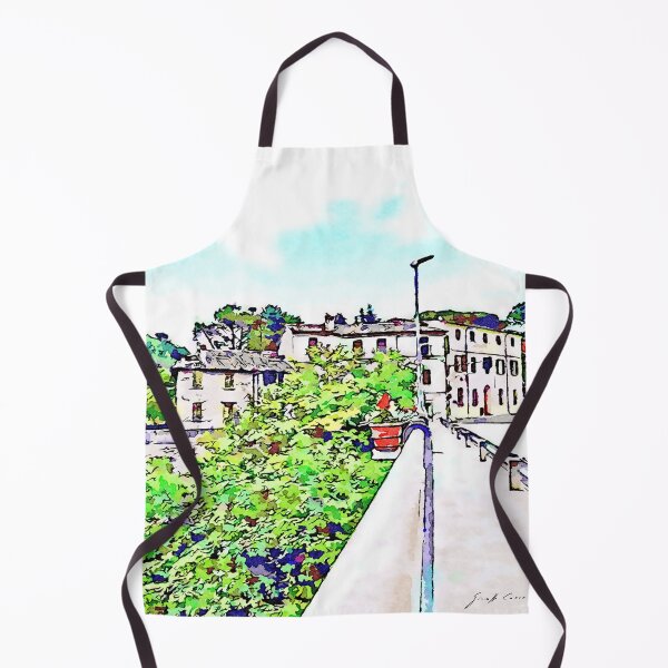 Item preview, Fognano: view buildings with green designed and sold by Giuseppe Cocco.
