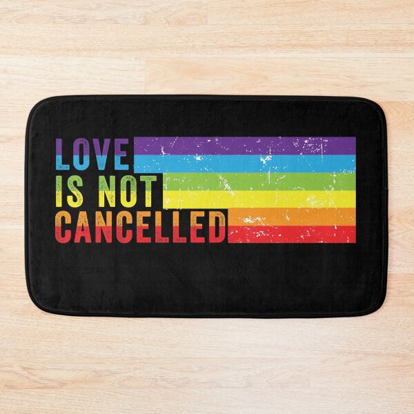 Item preview, love is not cancelled, rainbow designed and sold by Ashi17.