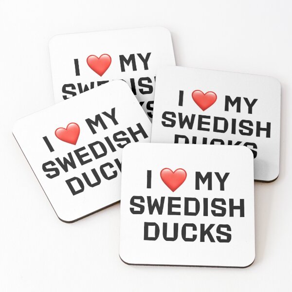 Item preview, I love my swedish ducks designed and sold by Yviemakes.