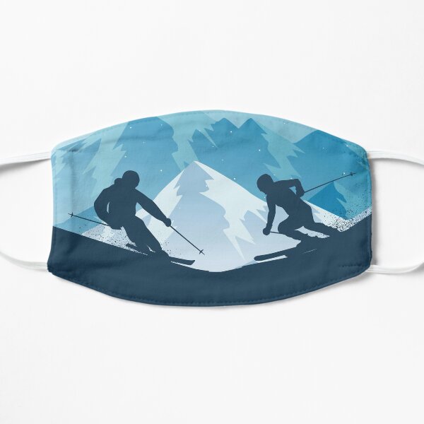 Skiing Winter Sport on Demand Sale Design Mask