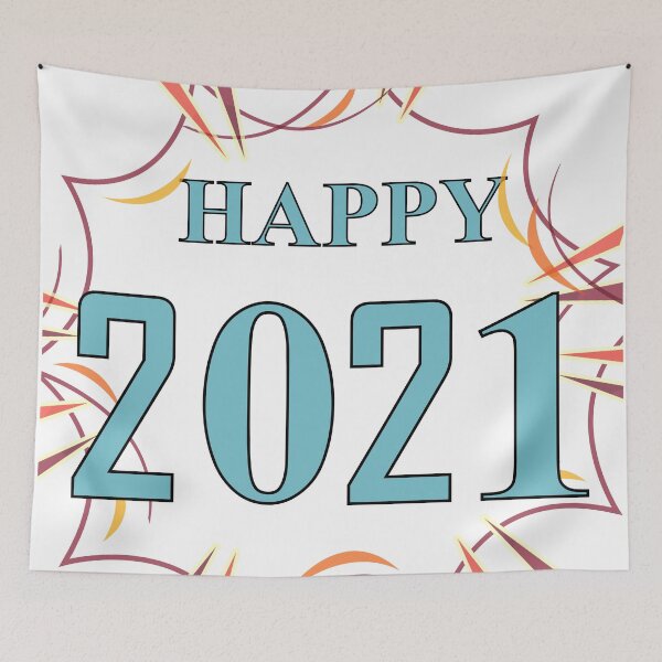 Item preview, Happy New Year 2021 designed and sold by Designer-amjed.