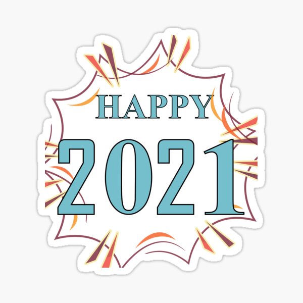Item preview, Happy New Year 2021 designed and sold by Designer-amjed.