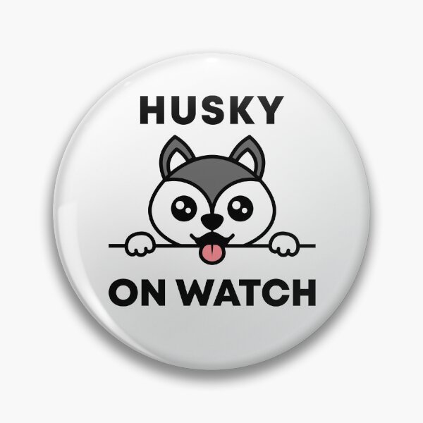 Item preview, Husky On Watch designed and sold by TashaVector.