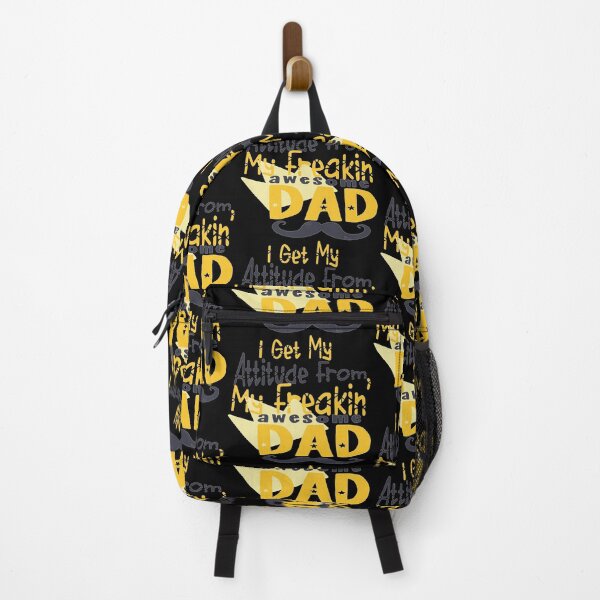 Item preview, I Get My Attitude from My Freaking Awesome Dad designed and sold by PupnkittyMania ⭐⭐⭐⭐⭐.