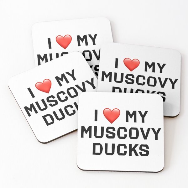 Item preview, I love my muscovy ducks designed and sold by Yviemakes.