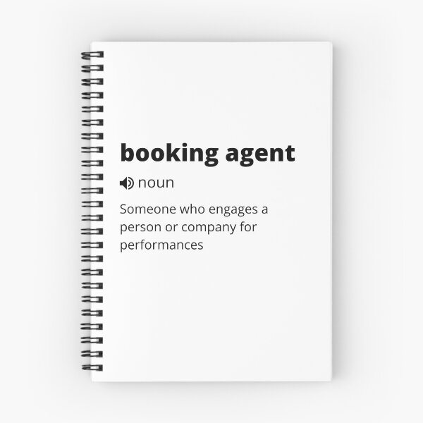 Item preview, Funny booking agent Definition Gift designed and sold by malek24.