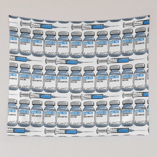 Item preview, Hug Me I'm Vaccinated designed and sold by Jared Hart.