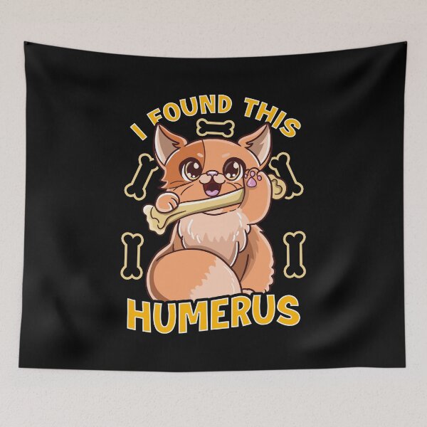 Item preview, Cute Kitten I Found This Humerus Funny Cat Pun designed and sold by perfectpresents.