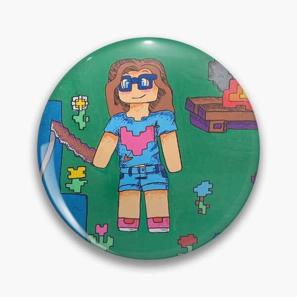 Item preview, Minecraft Fishing  designed and sold by WonderpuppyArt.