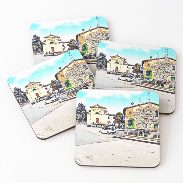 Item preview, Fognano: building and church designed and sold by Giuseppe Cocco.