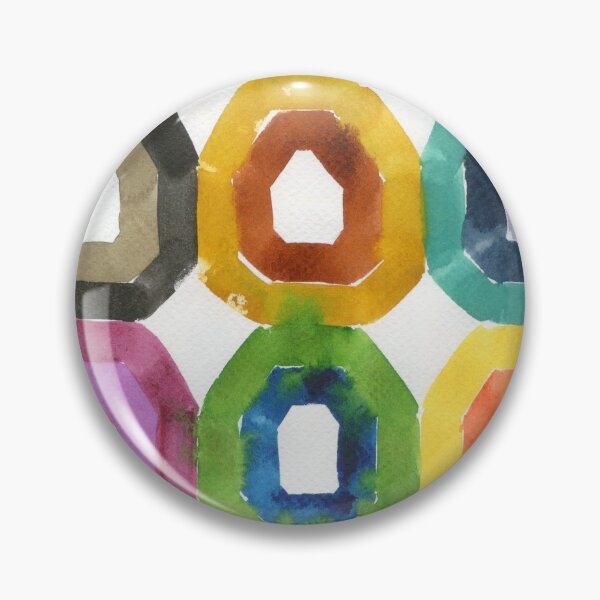 Item preview, colorful octagons designed and sold by kosarandrea.