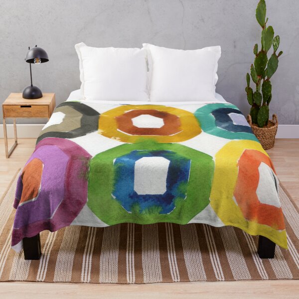 Item preview, colorful octagons designed and sold by kosarandrea.