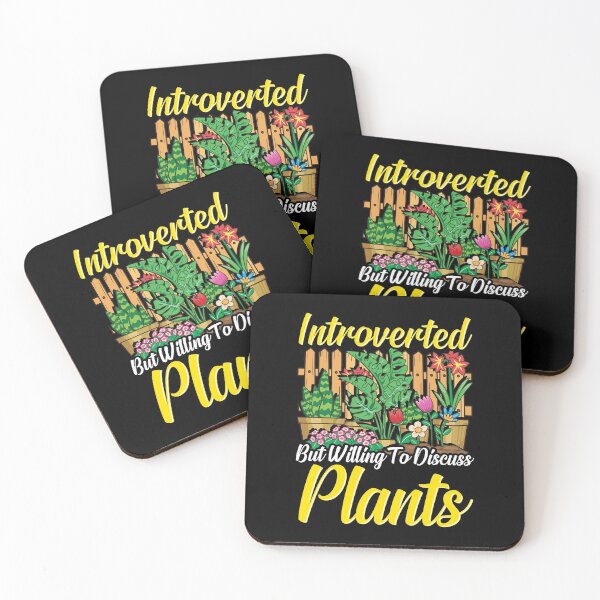 Item preview, Cute Introverted But Willing To Discuss Plants designed and sold by perfectpresents.