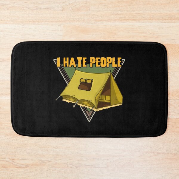 Item preview, Funny I Hate People Camping Pun designed and sold by perfectpresents.