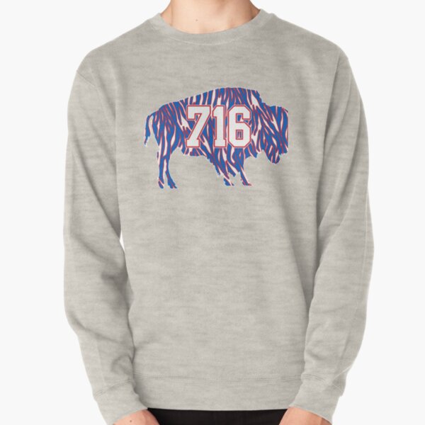 716 : Red Stripes Pullover Sweatshirt
