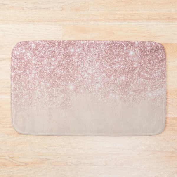 Item preview, Modern rose gold glitter ombre pattern designed and sold by Dear-Ashlin.