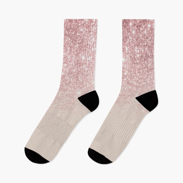 Item preview, Modern rose gold glitter ombre pattern designed and sold by Dear-Ashlin.