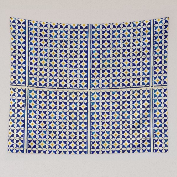 Item preview, Portuguese Tiles (Blue & Yellow) designed and sold by Studio MaC.