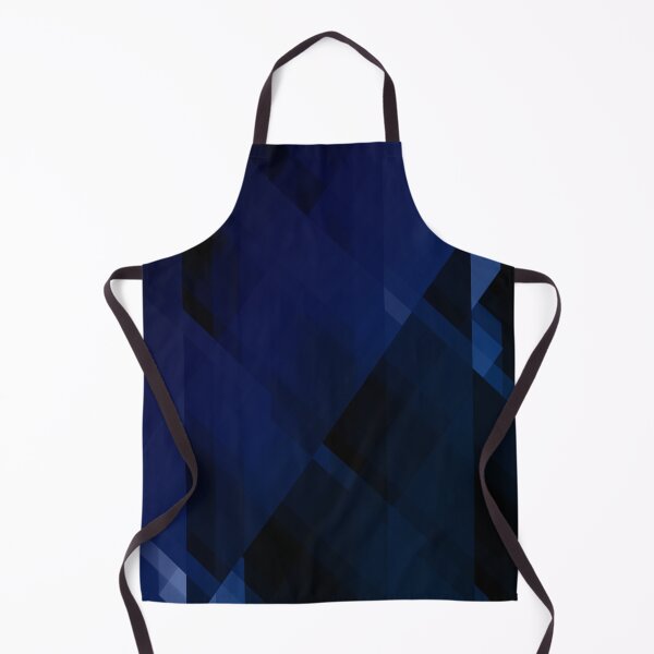 Aperçu de l'œuvre Oeuvre contemporaine géométrique abstraite de conception bleu foncé profond créée et vendue par Thecolorschemer.