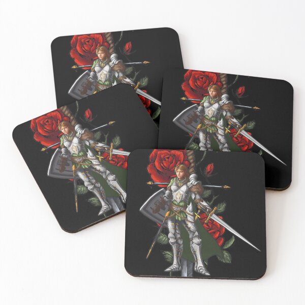 Item preview, Strong Female Knight with Roses designed and sold by Andrew Gaia.