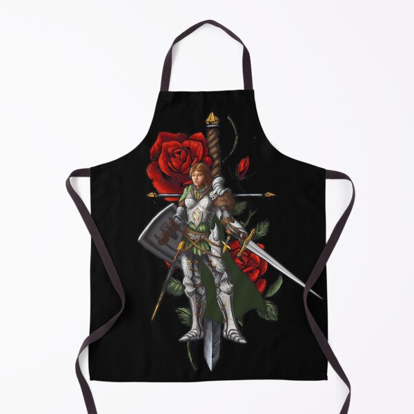 Item preview, Strong Female Knight with Roses designed and sold by Andrew Gaia.
