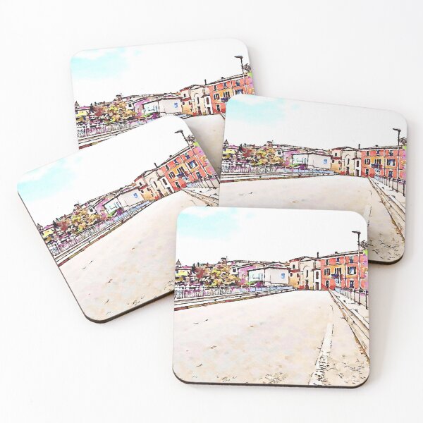 Item preview, Fognano: road and buildings designed and sold by Giuseppe Cocco.