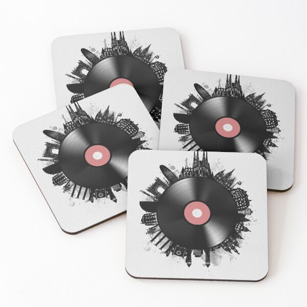 Item preview, barcelona skyline vinyl designed and sold by BekimART2.