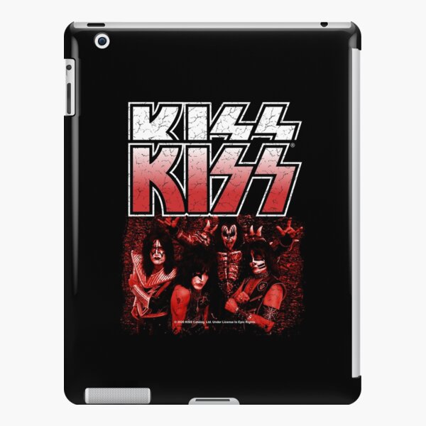 KISS ® Fan Art | Red distressed design iPad Snap Case