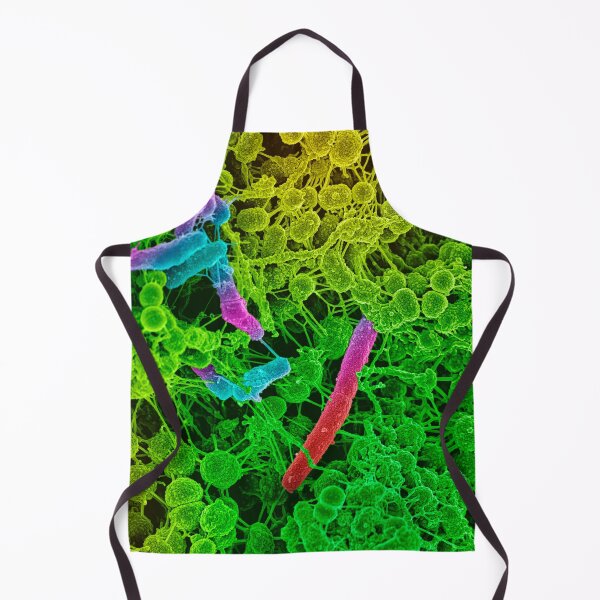 Item preview, COLORED STREP BACTERIA MICROSCOPIC VIEW PHOTO IMAGE MEDICAL LABORATORY SCIENTIST designed and sold by Hippiesole.