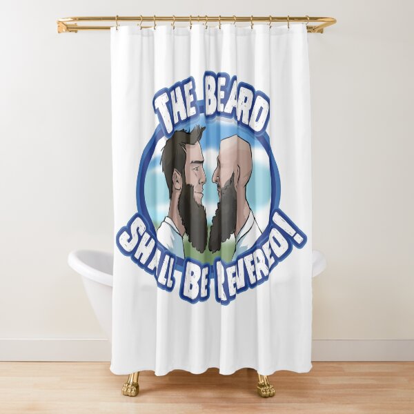 Beard Revered Shower Curtain