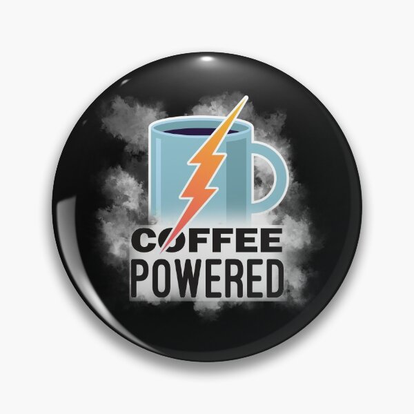 Item preview, Powered With Coffee designed and sold by titanosdesign.
