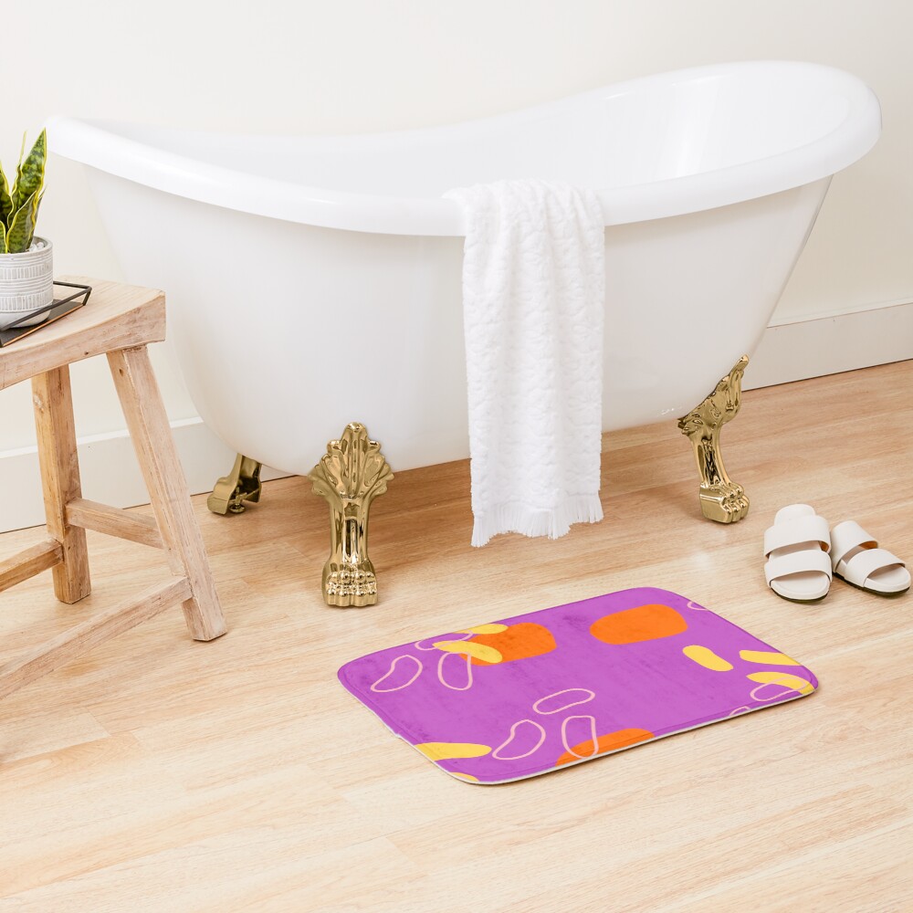 Item preview, Bath Mat designed and sold by PatternParadise.