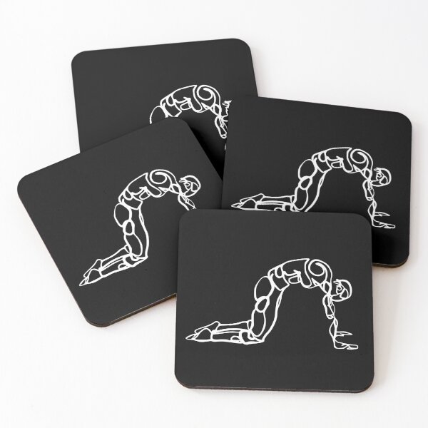Item preview, Contour Line Yoga-Cat Stretch 1 (WI) designed and sold by FranksArtWorld.