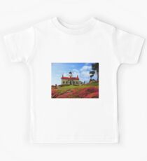 Camiseta para niños Battery Point Light, Crescent City, California
