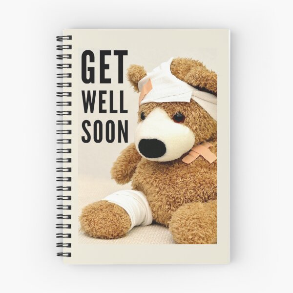 Item preview, Get well soon teddy designed and sold by Trending-Ts.