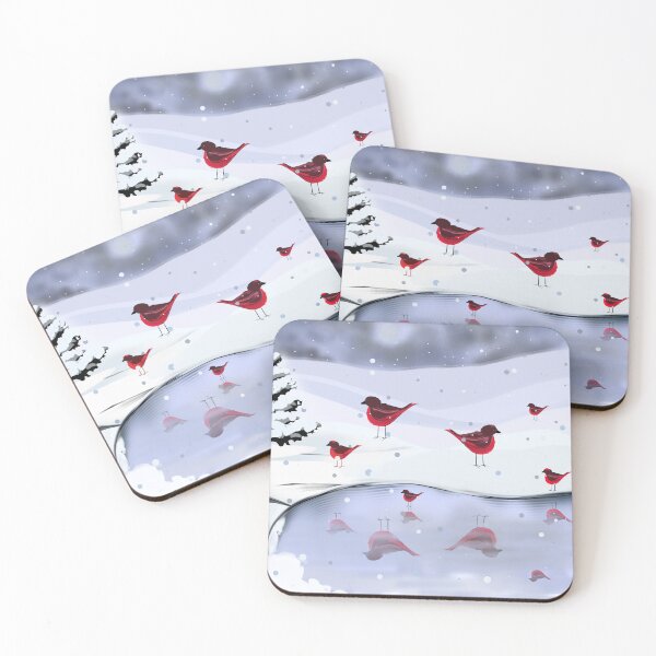 Item preview, Red Cardinals designed and sold by KatjaRedbubble.