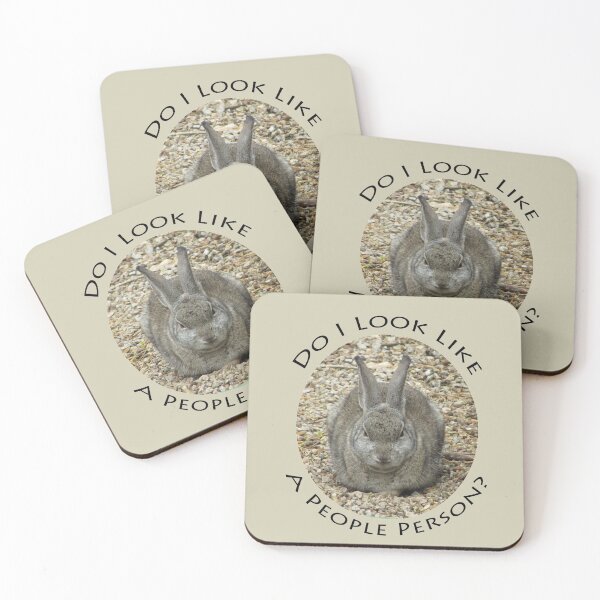 Item preview, Grumpy Bunny Antisocial Not People Person designed and sold by natureinfocus.