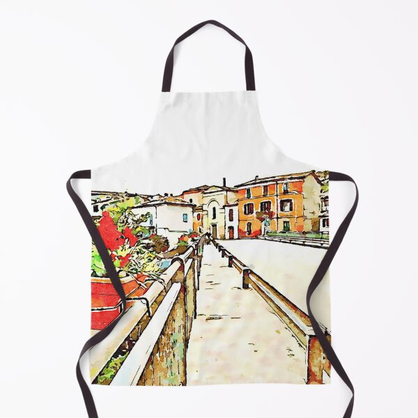 Item preview, Fognano: road with flowerpot designed and sold by Giuseppe Cocco.