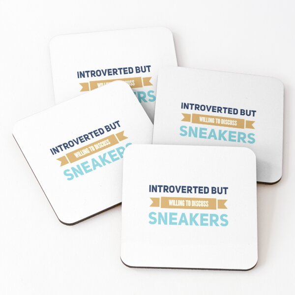Item preview, Introverted But Willing to Discuss Sneakerhead Sneakers Shoes Footwear designed and sold by myzpooh.