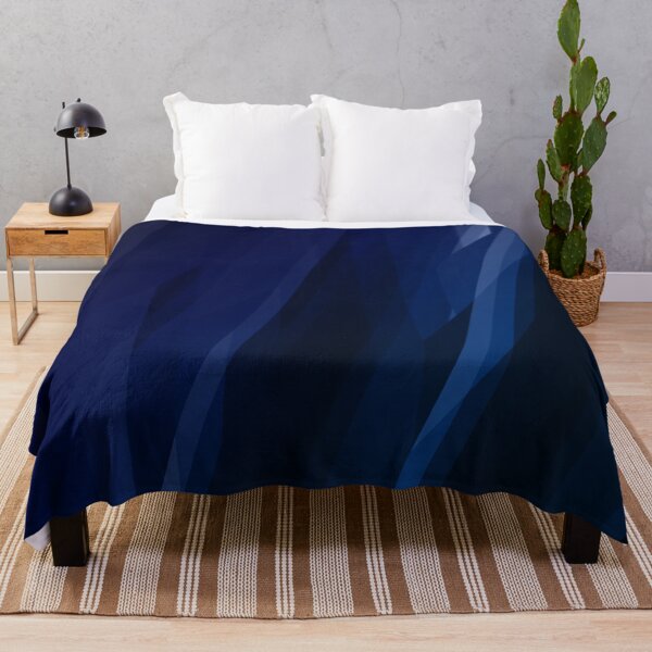 Item preview, Deep dark blue design abstract geometric artwork designed and sold by Thecolorschemer.