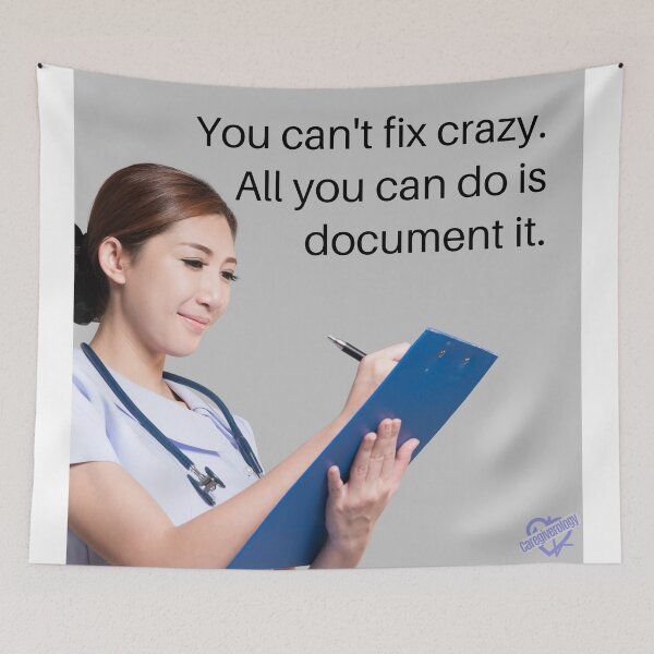 Item preview, You can't fix crazy designed and sold by Caregiverology.