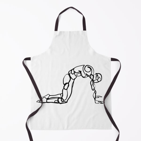 Item preview, Contour Line Yoga-Cat Stretch 1 designed and sold by FranksArtWorld.
