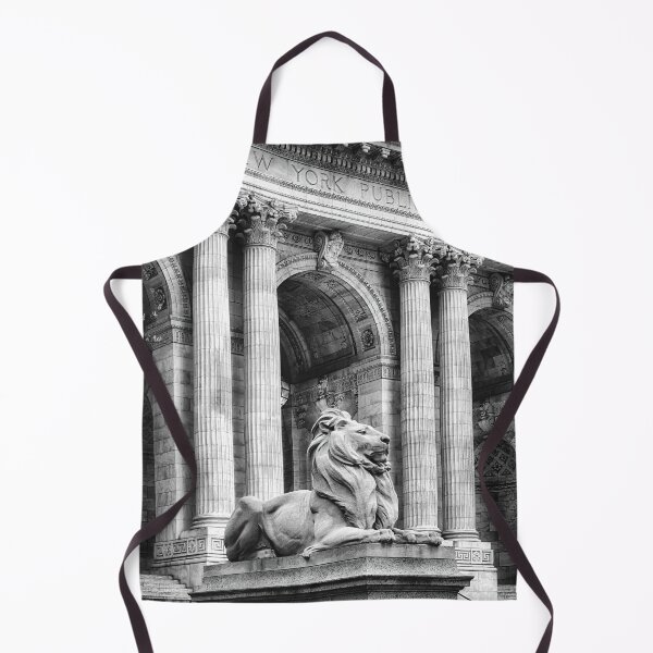 Item preview, NY Library Lion B+W designed and sold by Gerard Fornarotto.