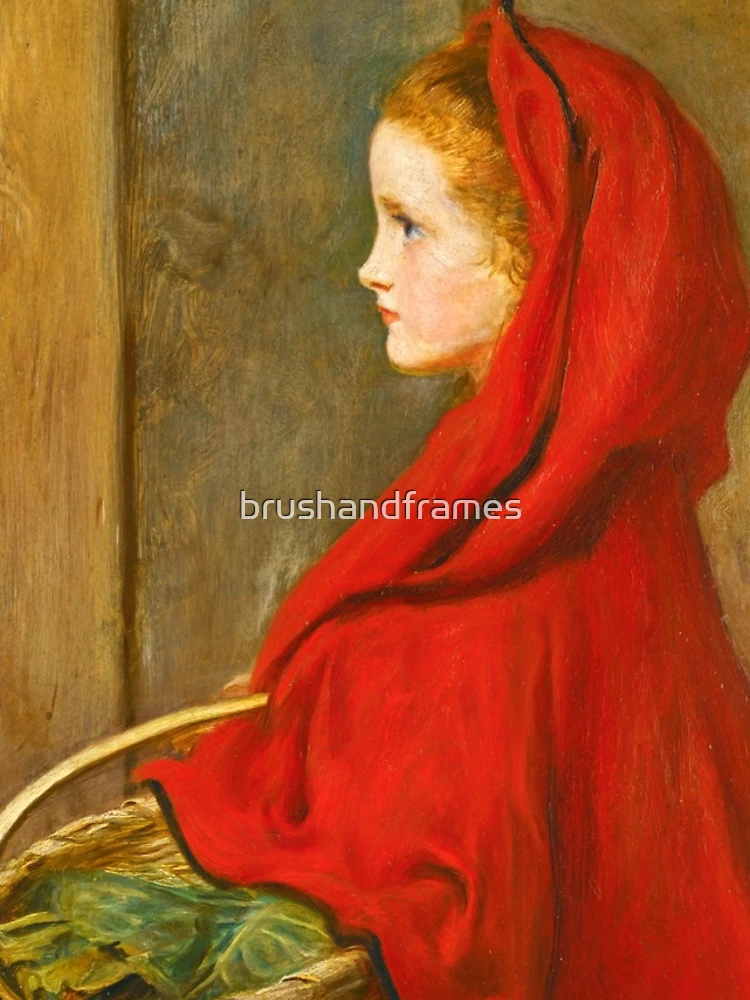 Thumbnail 4 of 4, iPhone Case, Red Riding Hood designed and sold by brushandframes.